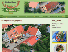 Tablet Screenshot of jaegerhof-absberg.de